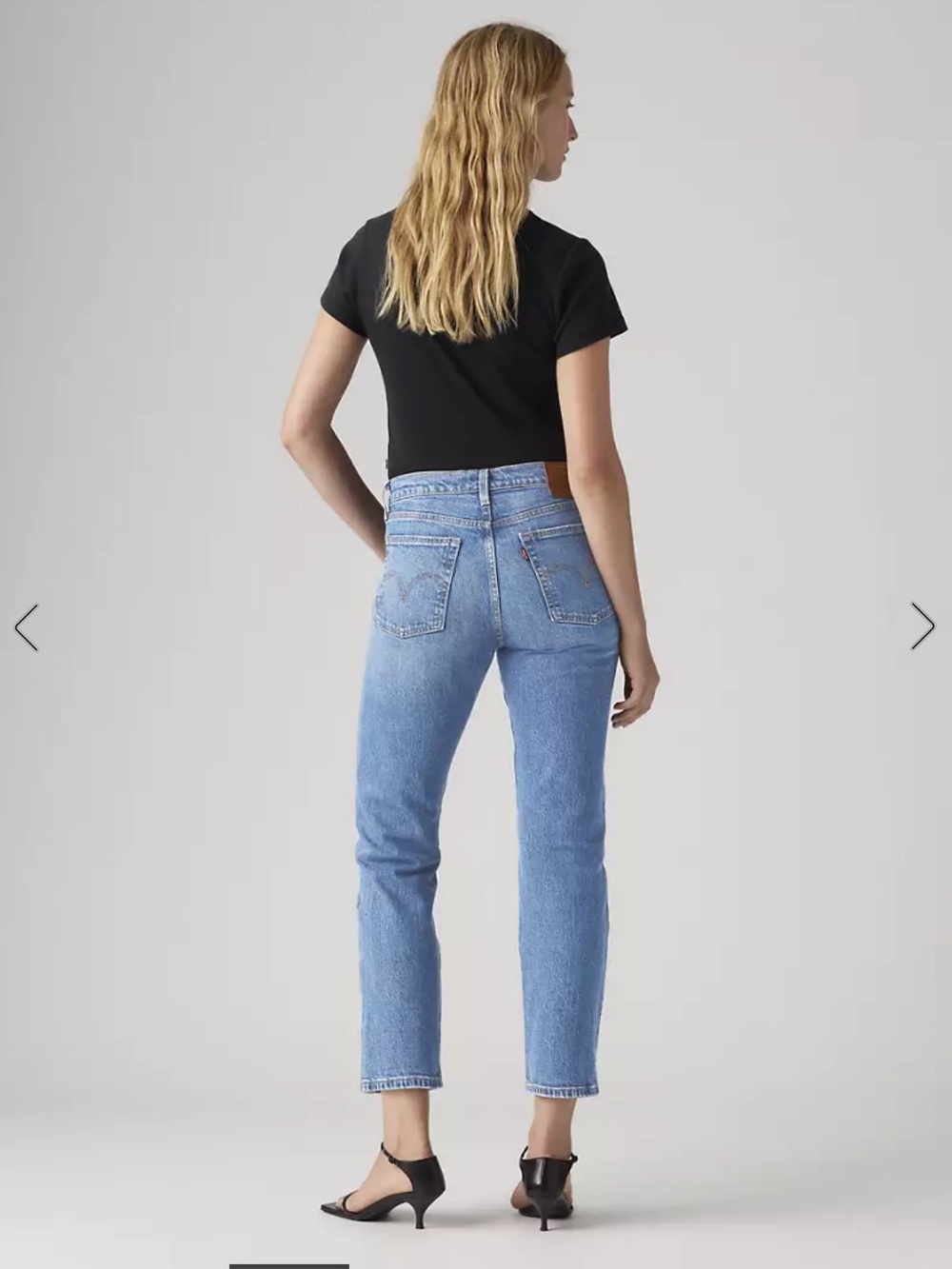 Levi’s Wedgie Straight Crop Jeans Sz 31